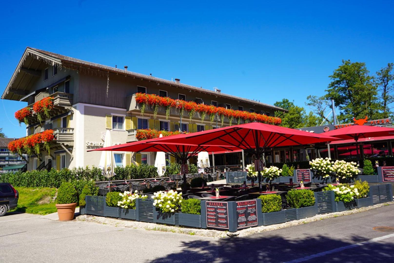 פרין אם קימזה Hotel Schlossblick Chiemsee מראה חיצוני תמונה